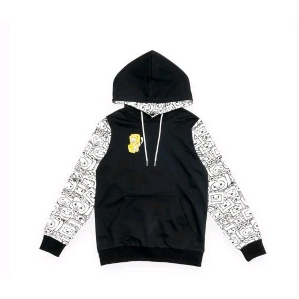 LankyBox Boxy Foxy Hoodie Youth Large Cartoon Character YouTube Merch Sweatshirt